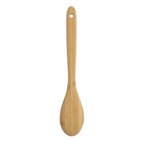 Natural Bamboo Cooking Spoon, 13" Long – Eco-Friendly Kitchen Prep Tool