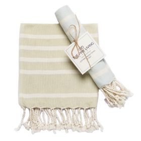 Turkish Hand Towels Set of 2 100% Cotton Kitchen and Bathroom Hand Towels Decorative Hand Towels for Bath Guest Face Hair Tea Dishcloth | 40'x18