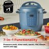 6Qt RIO Chef Series, 7-in-1 Multi-Cooker, Pressure Cooker, Slow Cook