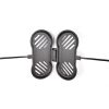 HAWOK Hamburger Campfire Iron - Pre-Seasoned Handheld Round Burger Grill set of 2