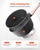 Saucepan Set, 1.5 QT & 2.5 QT Nonstick Saucepan with Glass Lids, Multipurpose Cooking Sauce Pots with Detachable Handles