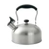 1.8-Liter Whistle Tea Kettle, Induction Compatible, Stainless Steel, Silver