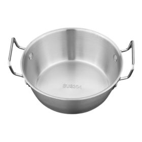Double Ear Soup Bowl Snack Bowl for Household or Commerial (Color: Retro, Type: 14cm)