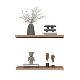 Belville Floating Shelves, 2 Shelves, 1.50" H (Color: Pine)
