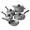 9-Piece Non-Stick Cookware Set, Champagne