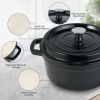 Cast iron Dutch POTS are suitable for gas, electric, ceramic, induction furnaces, and even grills. It can be used for cooking